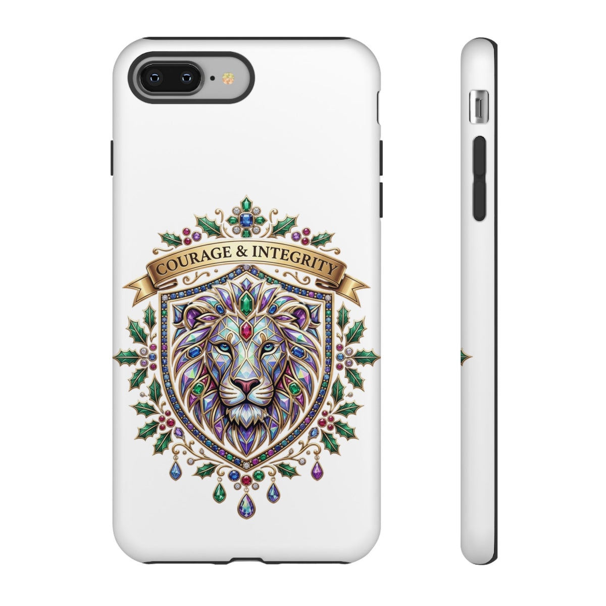 Courage & Integrity Lion Phone Case