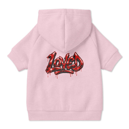 Loved Gothic Pet Hoodie