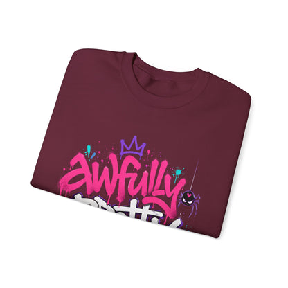 Awfully Pretty Graffiti Sweatshirt