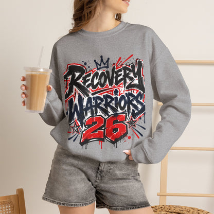 Recovery Warriors 26 Graphic Sweatshirt