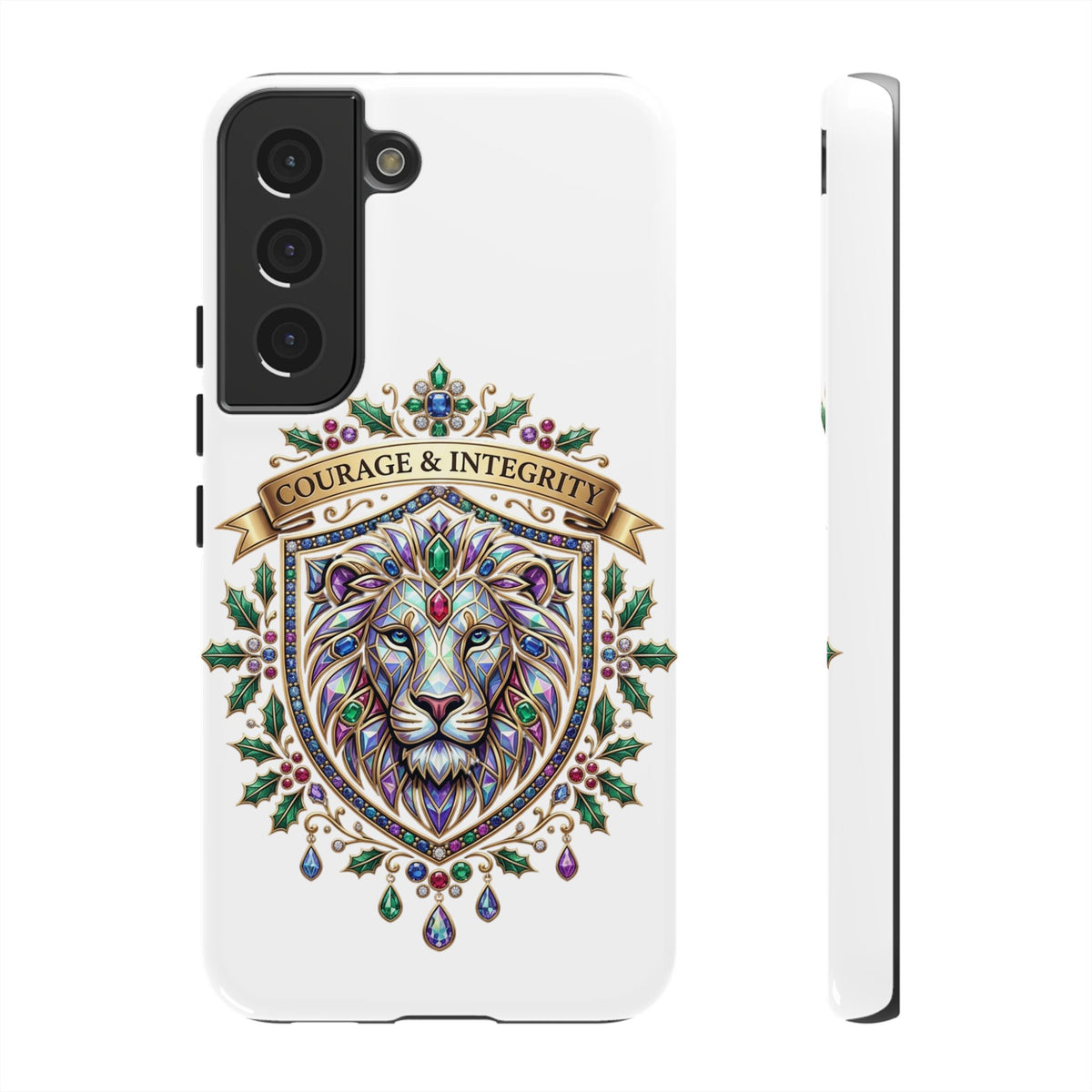 Courage & Integrity Lion Phone Case