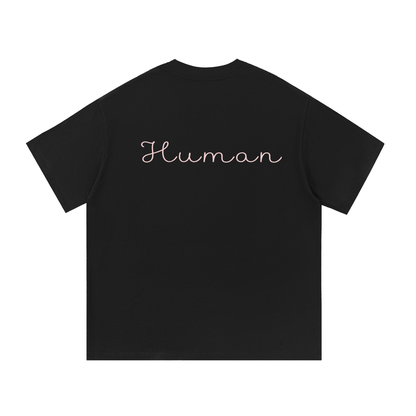Hello My Name Is Human Cotton T-Shirt