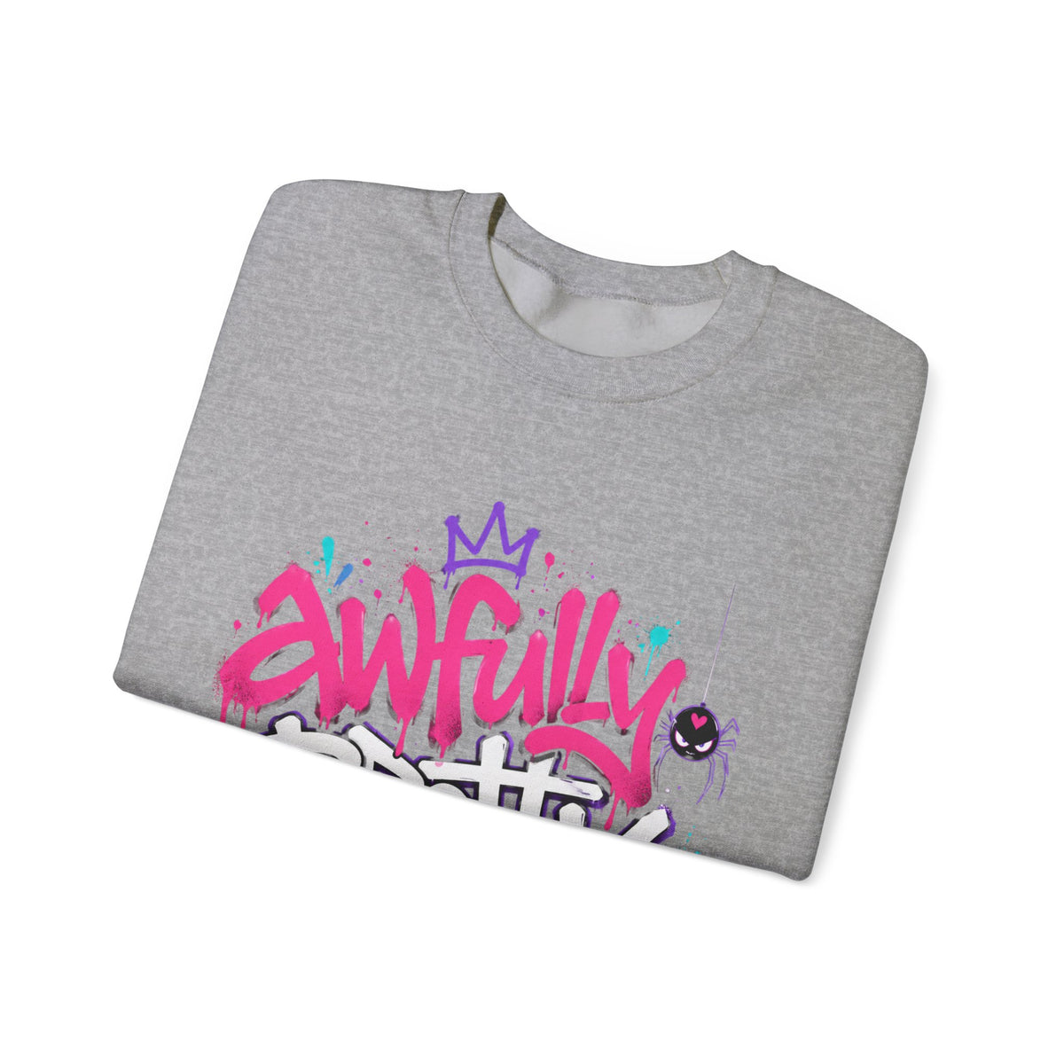 Awfully Pretty Graffiti Sweatshirt
