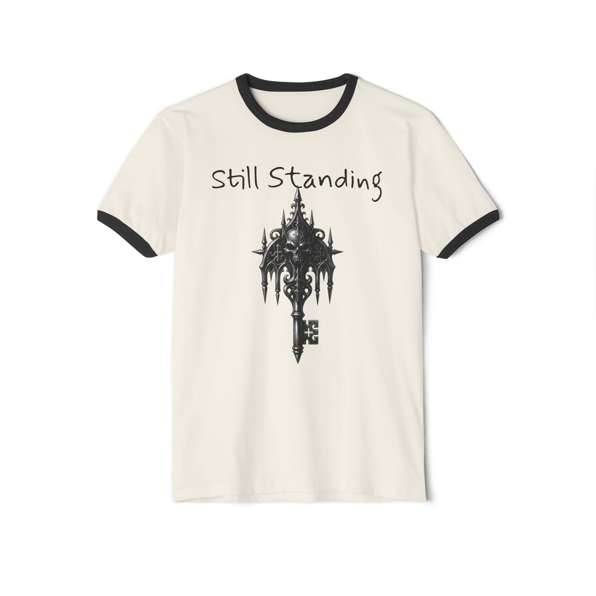 Still Standing Recovery Warriors Ringer T-Shirt – Vintage Key Tee