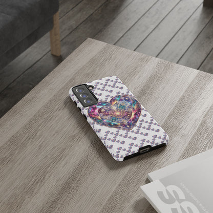 Galaxy Heart Tough Phone Case — Sparkling Cosmic Heart Design