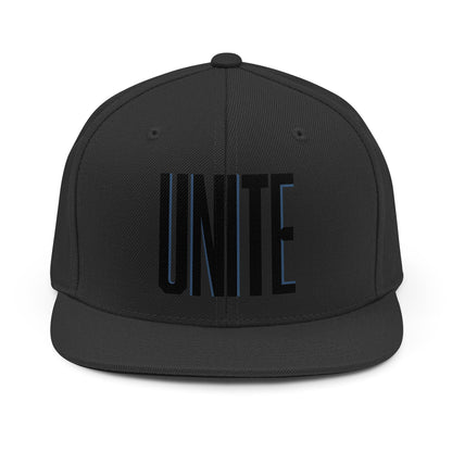 UNITE Snapback Hat — Bold Embroidered Unity Cap