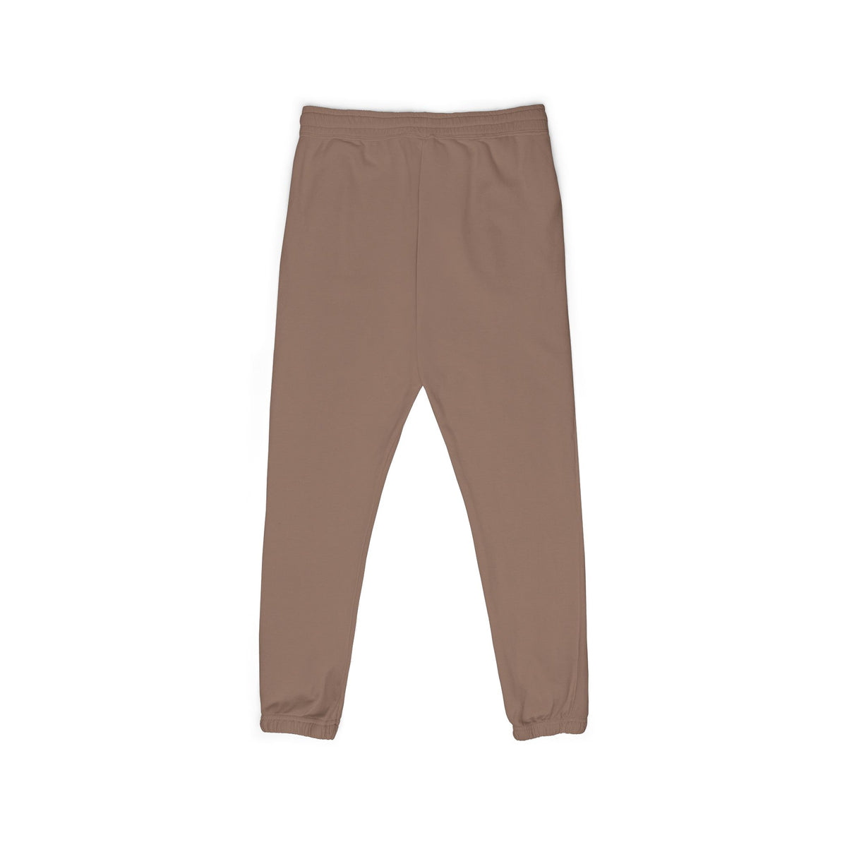 Fleece Sweatpants — Green Leaf Patch Joggers
