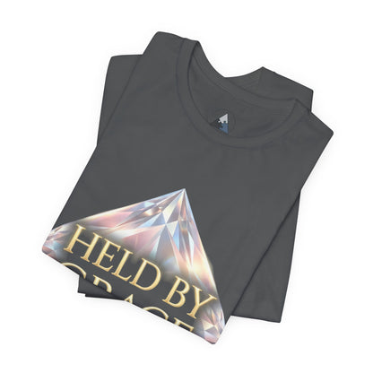 Held By Grace T‑Shirt — Inspirational Christian Faith Graphic Tee