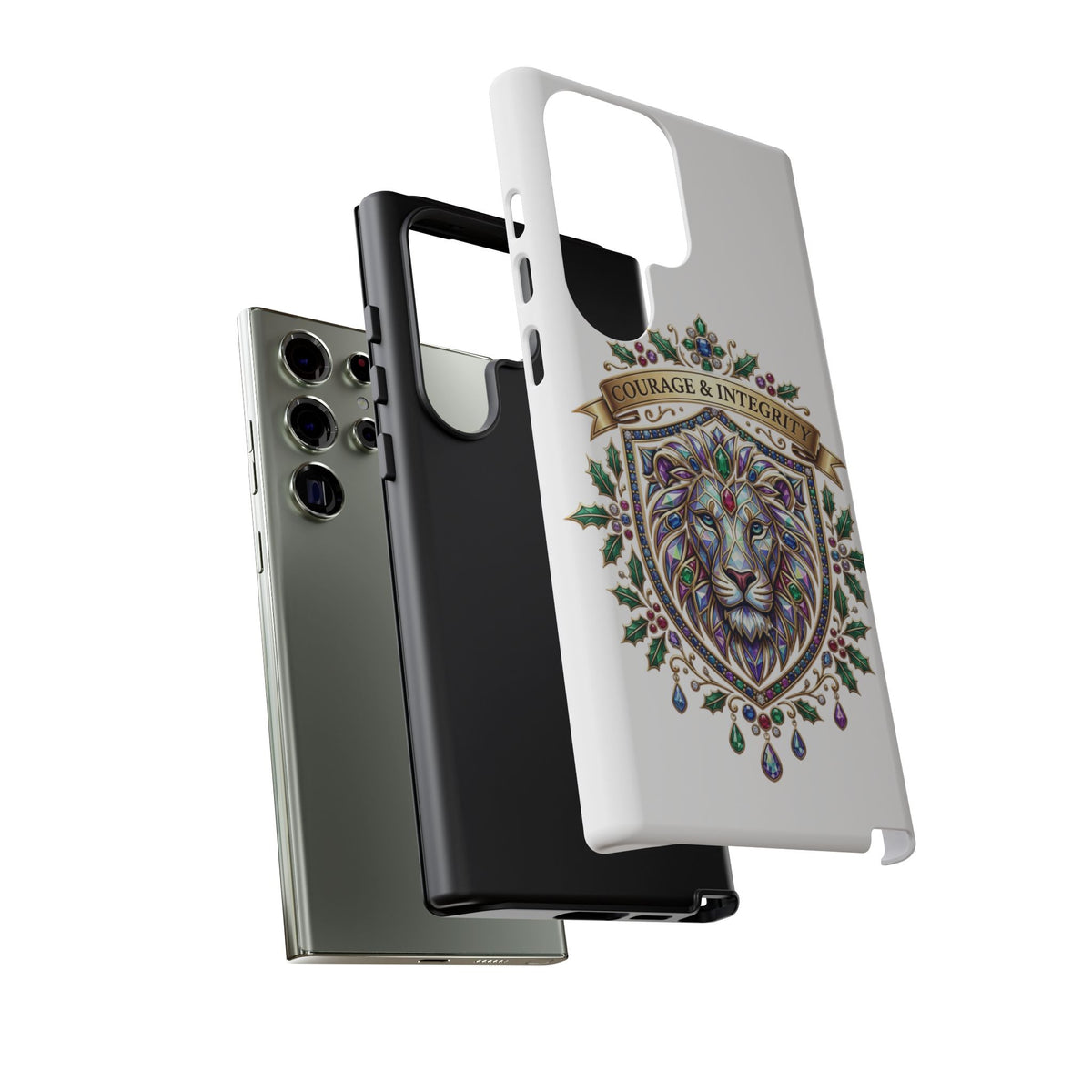 Courage & Integrity Lion Phone Case
