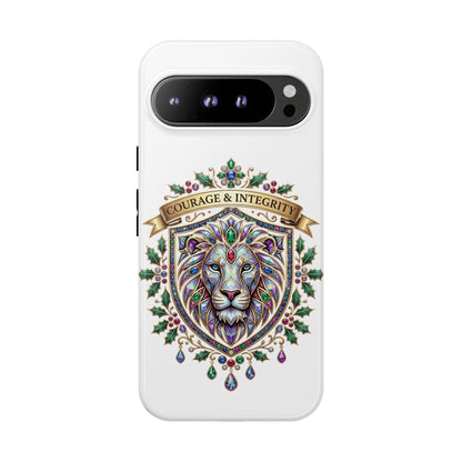 Courage & Integrity Lion Phone Case