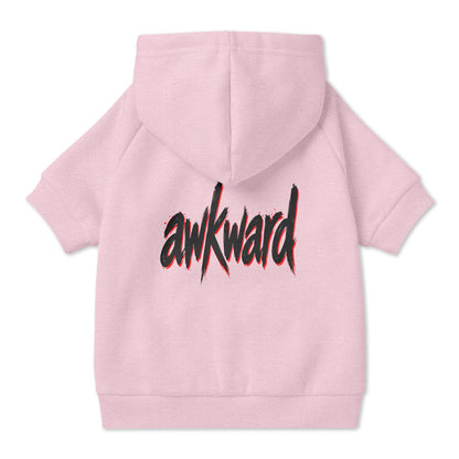 awkward Pet Hoodie with Collar Hole