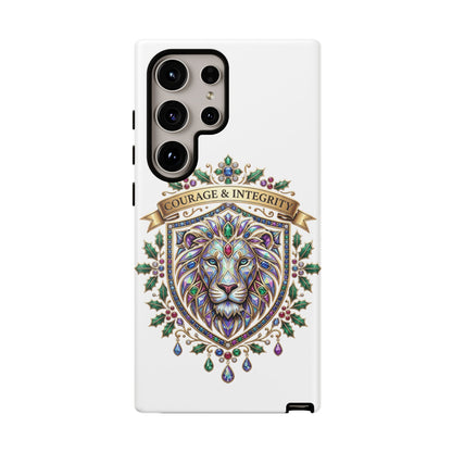 Courage & Integrity Lion Phone Case