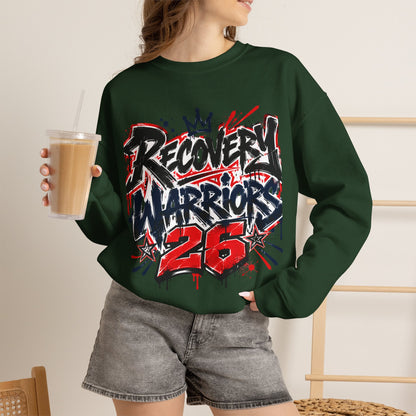 Recovery Warriors 26 Graphic Sweatshirt