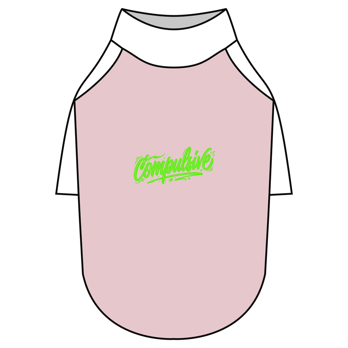 Compulsive Pet Raglan T-Shirt