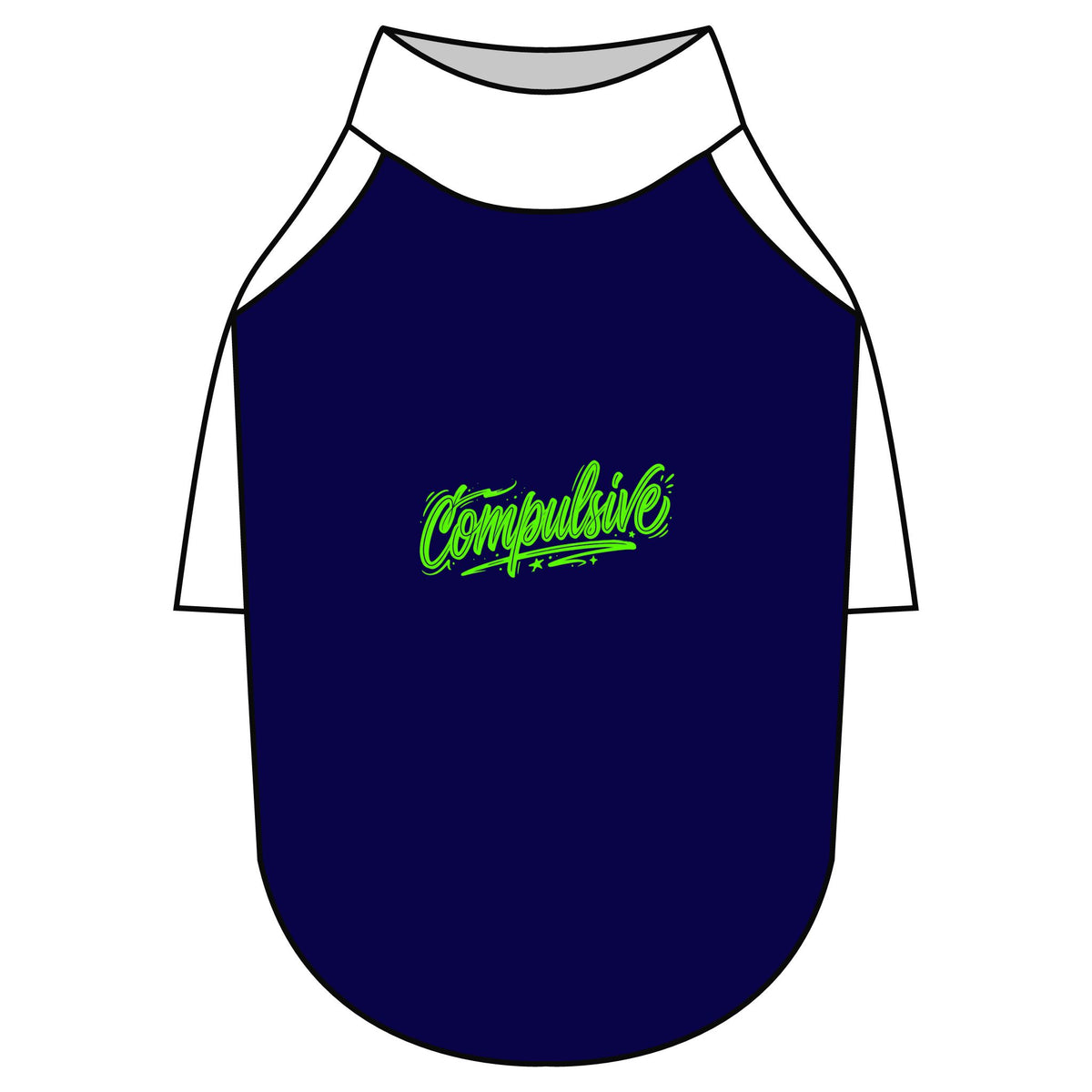 Compulsive Pet Raglan T-Shirt