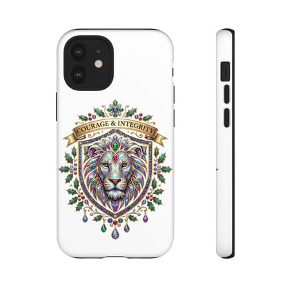Courage & Integrity Lion Phone Case