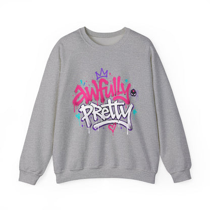 Awfully Pretty Graffiti Sweatshirt
