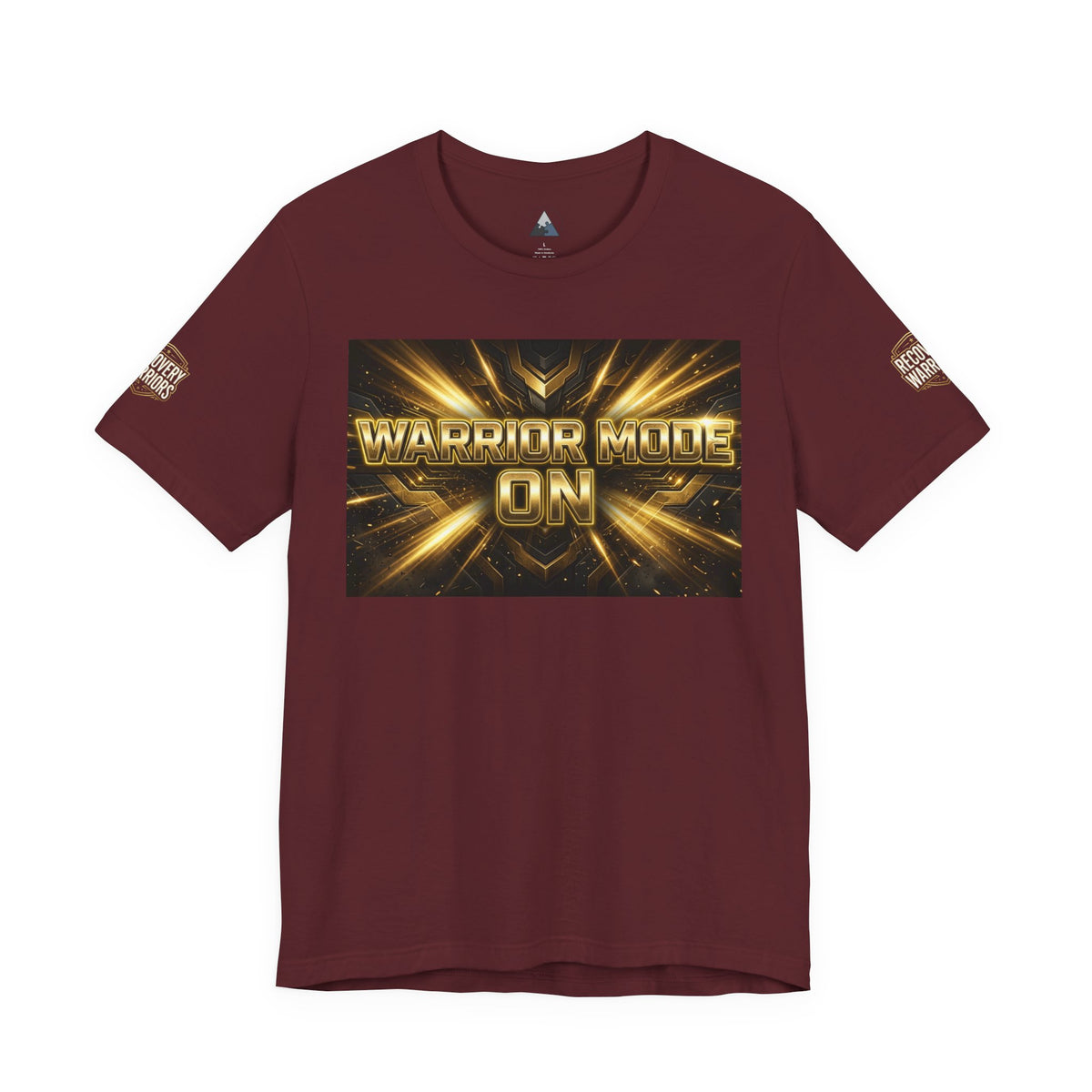Warrior Mode On T-Shirt – Motivational Recovery Tee