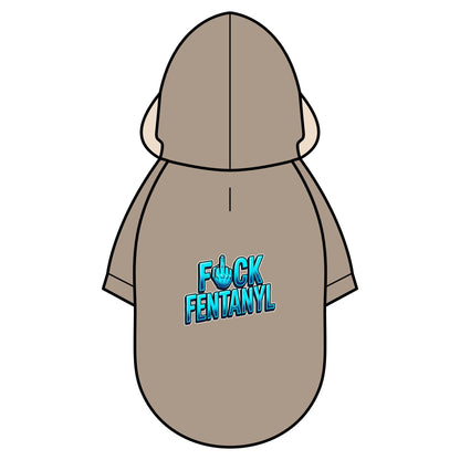 Pet Parka Jacket – “F*CK FENTANYL” Dog Hoodie