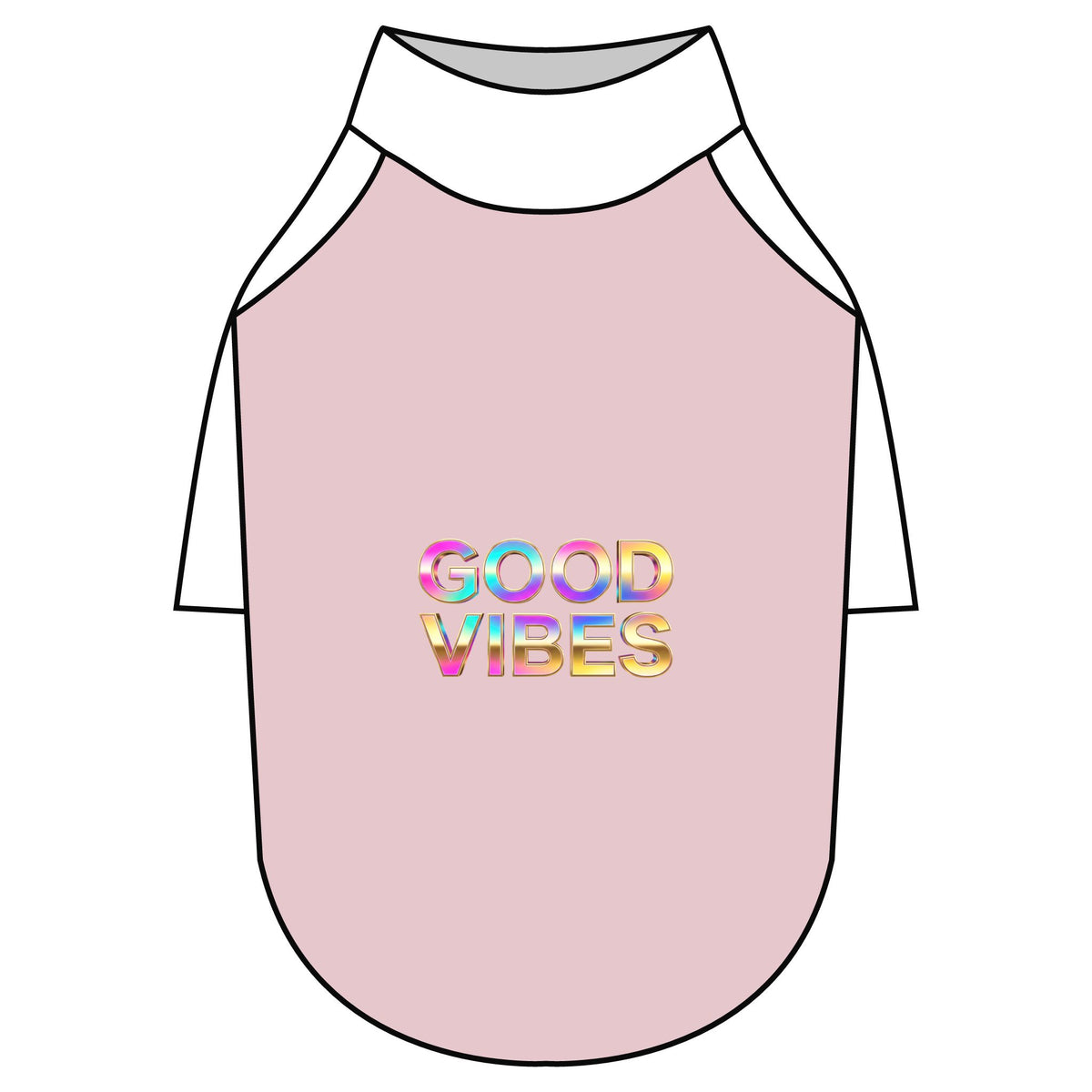 Good Vibes Pet Raglan T-Shirt