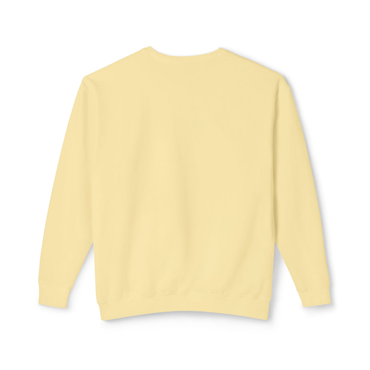 Detached Crewneck Sweatshirt — Minimal Script Pullover