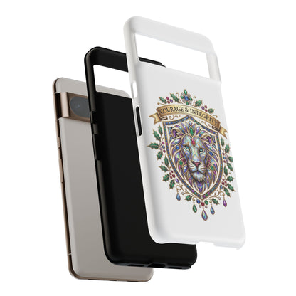 Courage & Integrity Lion Phone Case
