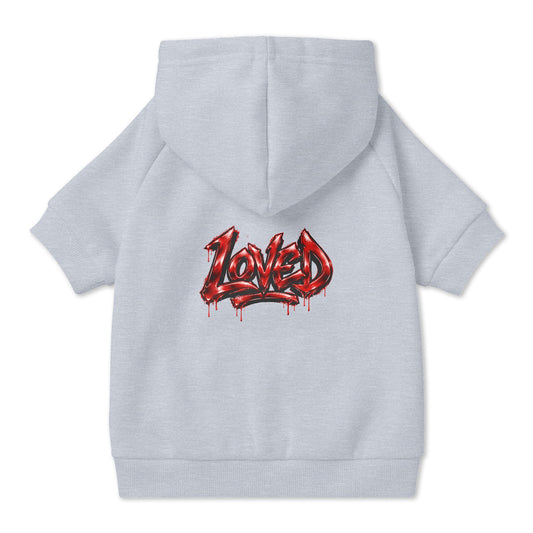 Loved Gothic Pet Hoodie