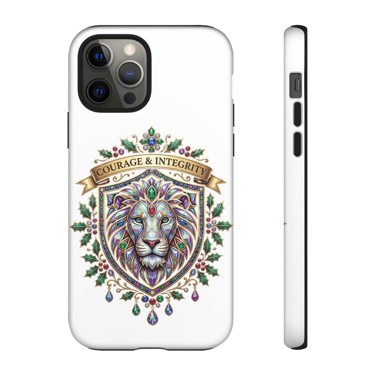 Courage & Integrity Lion Phone Case