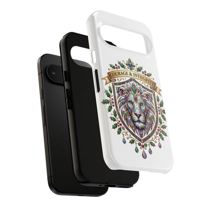 Courage & Integrity Lion Phone Case