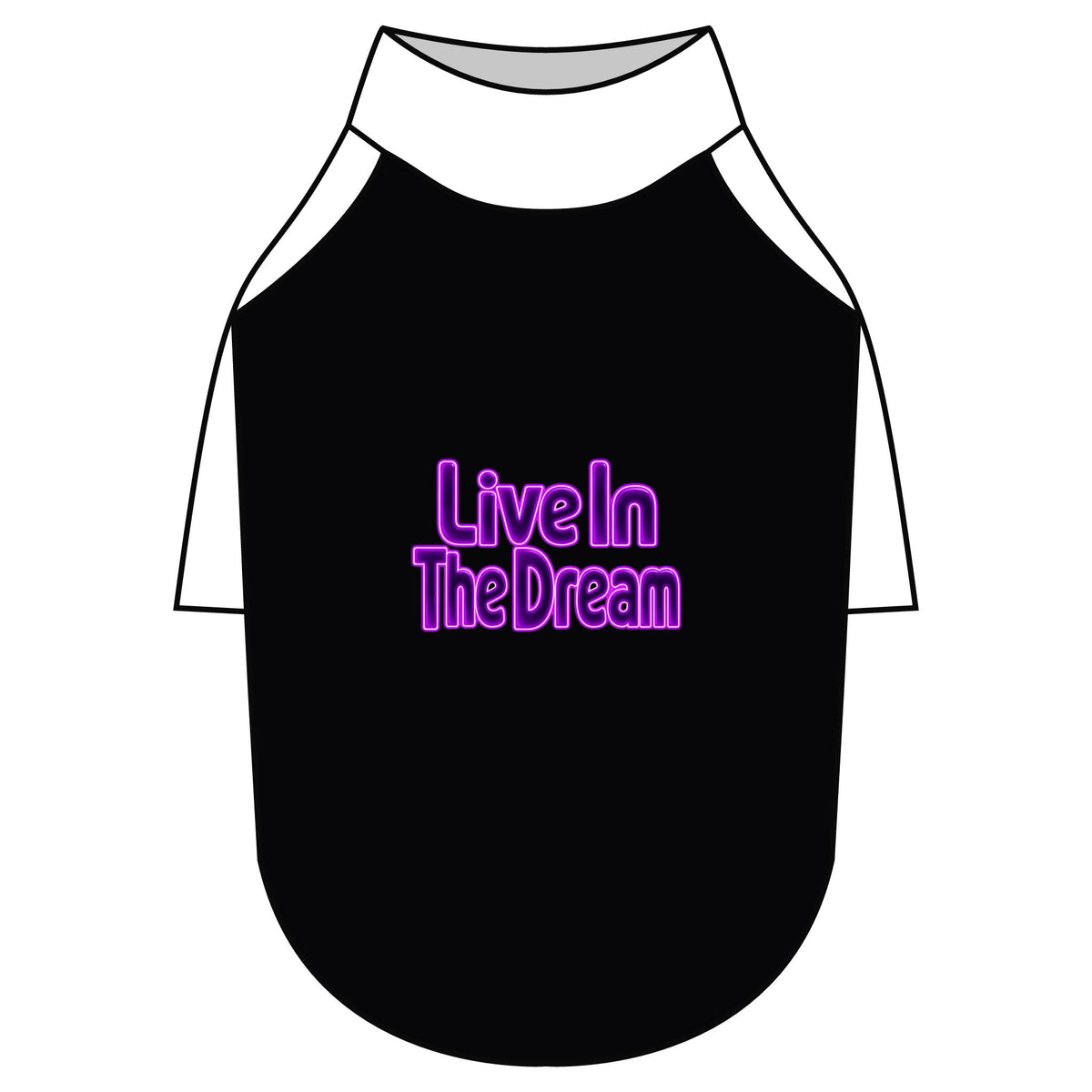 Live in the Dream Pet Raglan T-Shirt