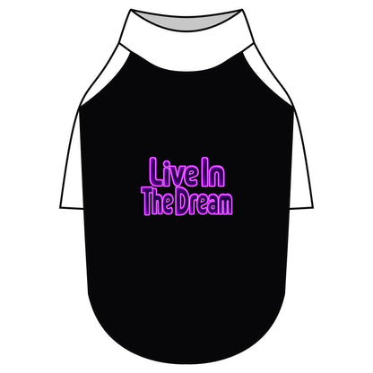 Live in the Dream Pet Raglan T-Shirt
