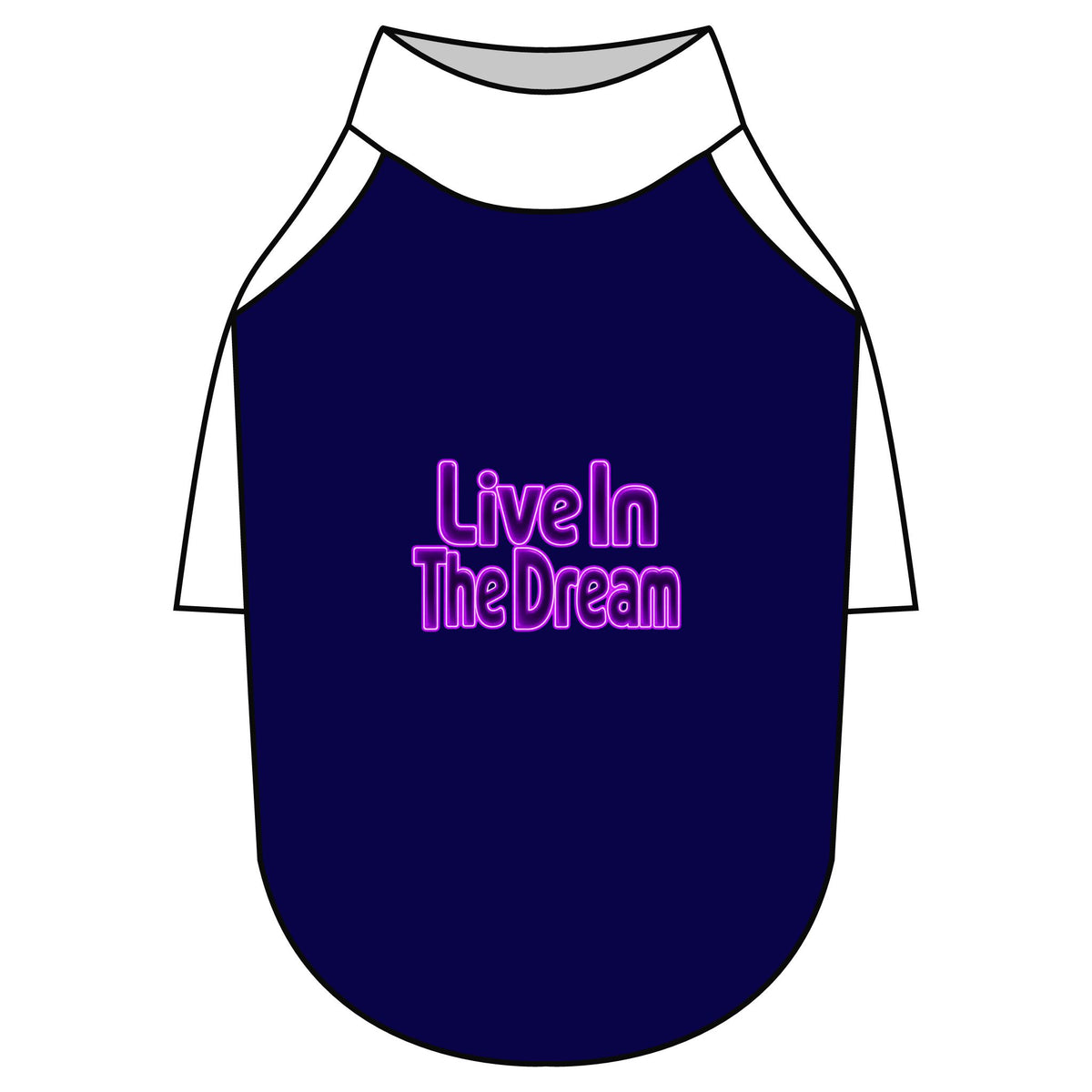 Live in the Dream Pet Raglan T-Shirt