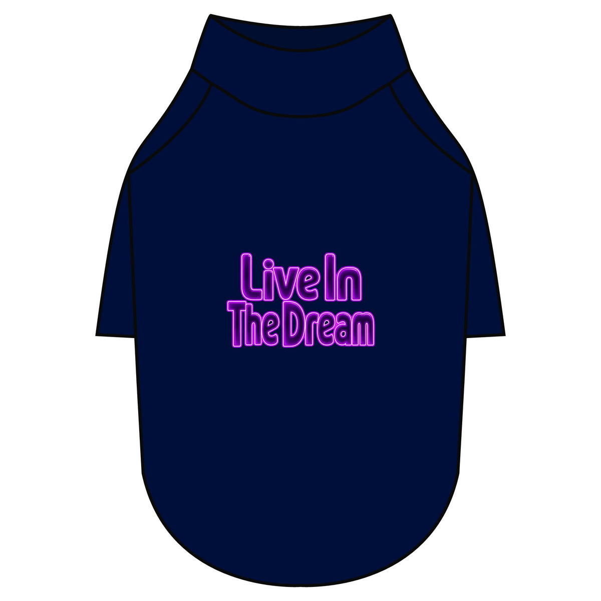 Live in the Dream Pet Raglan T-Shirt