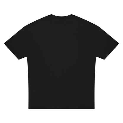 Sober AF Gold Badge Unisex Oversized Drop Shoulder T-Shirt