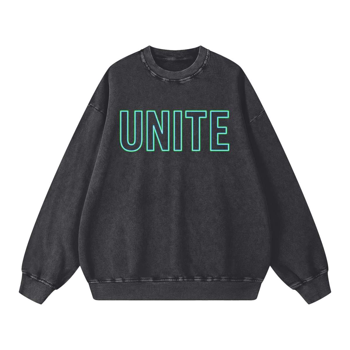 UNITE Snow-Washed Oversized Sweatshirt