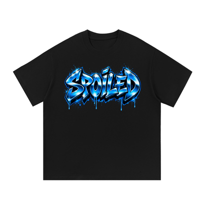 Spoiled Oversized Cotton Graphic T-Shirt