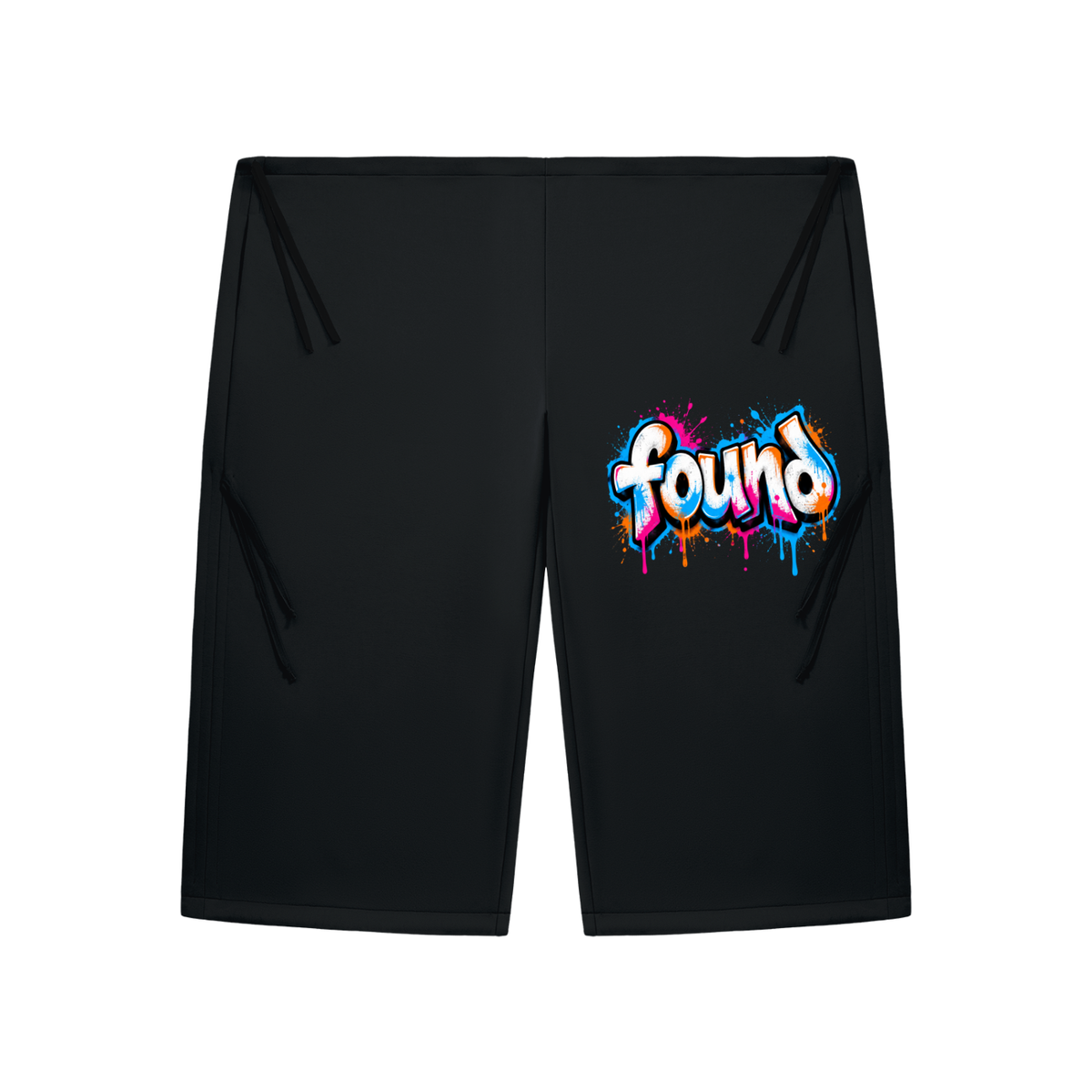Found Women's Wide-Leg Graphic Shorts