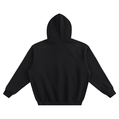 Recovery Warrior Graffiti Badge Unisex Boxy Fleece Hoodie