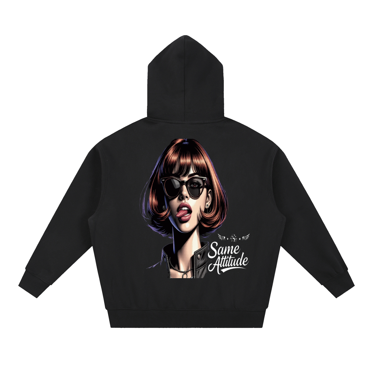 Essential Oversized Boxy Fit Fleece Hoodie
