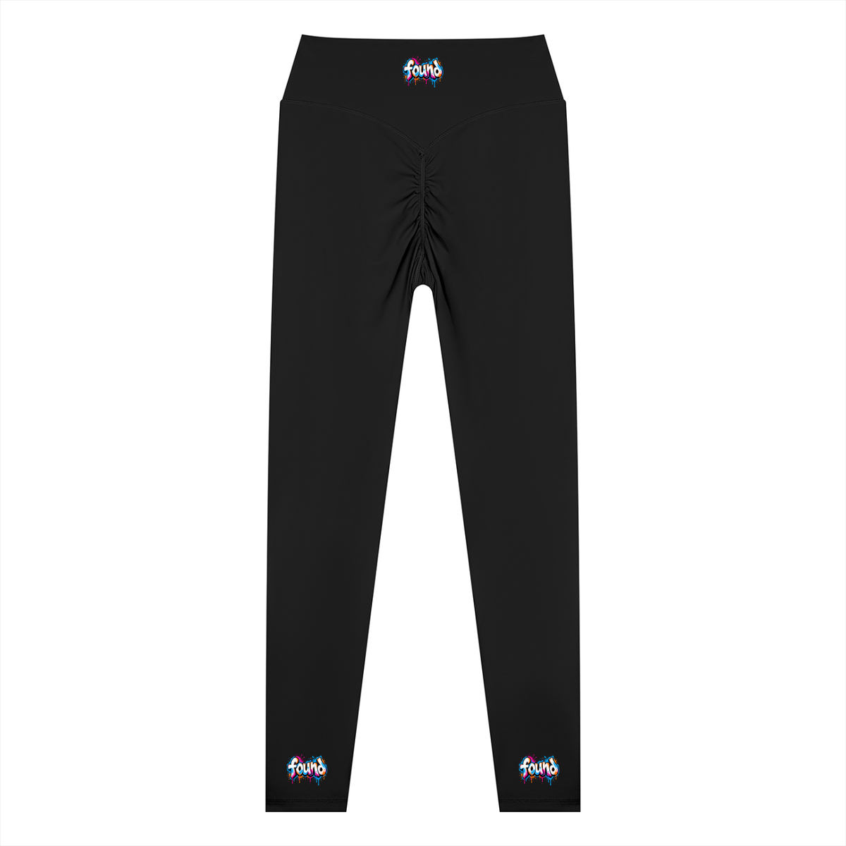Found Women's High-Waisted Yoga Leggings